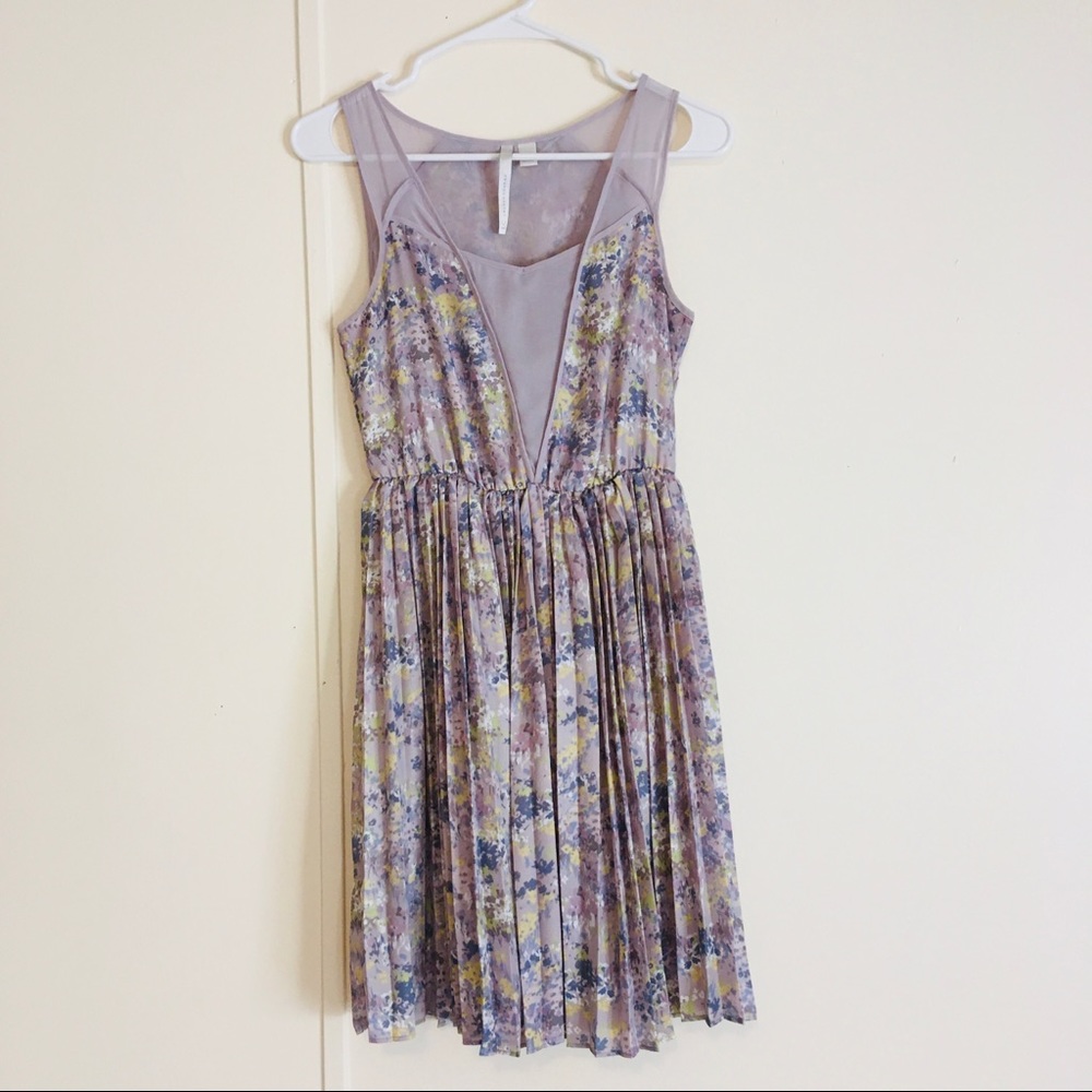 LC pleated dress.